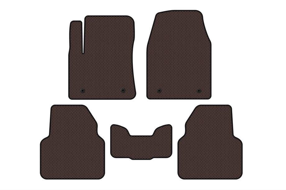 MG 6 2010- Rubber floor mats Carsuit (HB, brown) Image