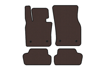 Mini Cooper F55/56/57 2014-2023 Rubber floor mats Carsuit (for F56, brown) photo 1