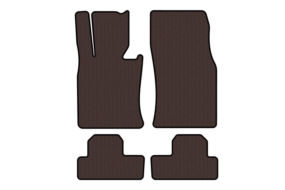 Mini Clubman R55/R56 2007-2014 Rubber floor mats Carsuit (for R56, brown) Image