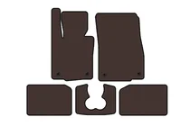 Mini Cooper F55/56/57 2014-2023 Rubber floor mats Carsuit (for S F55, 5-door, brown) photo 1
