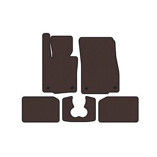 Rubber floor mats Carsuit (for S F55, 5-door, brown) Mini Cooper F55/56/57 2014-2023 photo 1