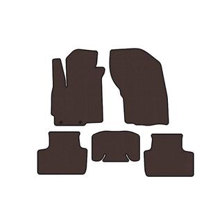 Rubber Floor Mats Carsuit (2019-2023, Brown) photo 1