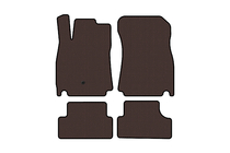 Mitsubishi Eclipse Cross 2017- Rubber floor mats Carsuit (Coupe, brown) photo 1
