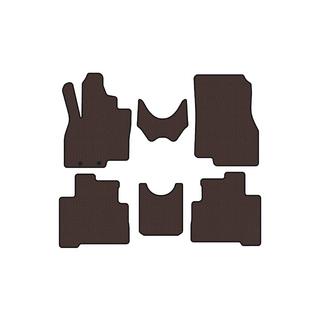 Rubber floor mats Carsuit (2 rows, brown) Mitsubishi Grandis 2003-2011 photo 1