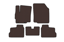 Mitsubishi Space Star/Mirage 2012- Rubber floor mats Carsuit (for Mirage, HB, brown) photo 1