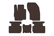 Mitsubishi Outlander 2021- Rubber Floor Mats Carsuit (Brown) photo 1