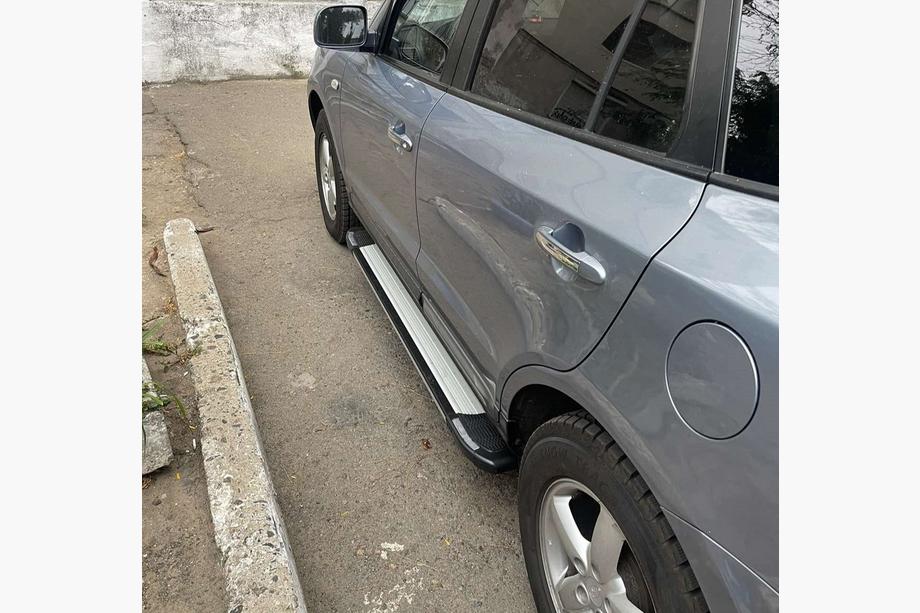 Hyundai Santa Fe 1 2000-2006 Side Steps Rainbow (2 pcs, Aluminum) Photo 2