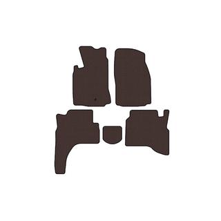 Rubber Floor Mats Carsuit (Brown) Mitsubishi Pajero Sport 1996-2007 photo 1