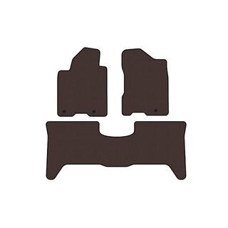 Rubber floor mats Carsuit (2 rows, 2003-2008 brown) Nissan Armada 2003-2015 photo 1