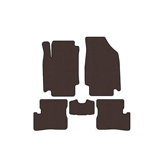 Rubber floor mats Carsuit (HB, brown) Nissan Micra K12 2003-2010 photo 1