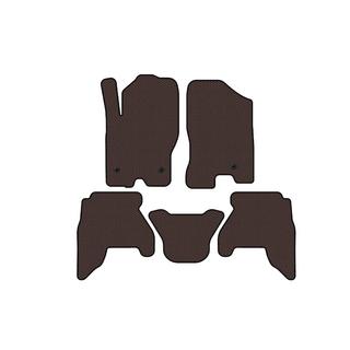 Carsuit V1 rubber floor mats (2 rows, brown, 2010-2014) Nissan Pathfinder R51 2005-2014 photo 1