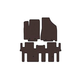 Rubber floor mats Carsuit (2 rows, brown) Nissan Pathfinder R52 2012-2021 photo 1