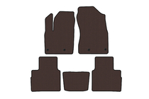 Nissan X-trail T33/Rogue 2022- Rubber floor mats Carsuit (5-seater, brown) photo 1