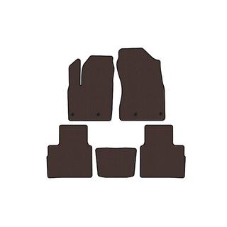 Rubber floor mats Carsuit (5-seater, brown) Nissan X-trail T33/Rogue 2022- photo 1