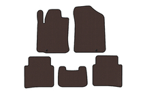 Nissan Teana 2008-2013 Rubber Floor Mats Carsuit (SD, Brown) photo 1