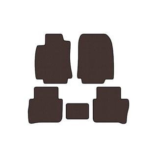 Rubber floor mats Carsuit (HB, brown) Nissan Tiida 2011-2014 photo 1