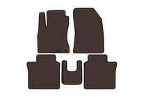 Nissan Note 2012-2020 Rubber floor mats Carsuit (HB, brown) photo 1