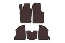 Opel Combo 2002–2012 Rubber Floor Mats Carsuit (Brown) photo 1