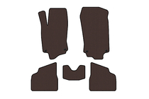 Opel Corsa C 2000-2006 Rubber Floor Mats Carsuit (Brown) photo 1