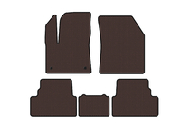 Opel Grandland X 2017- Rubber floor mats Carsuit (2017-2021, brown) photo 1