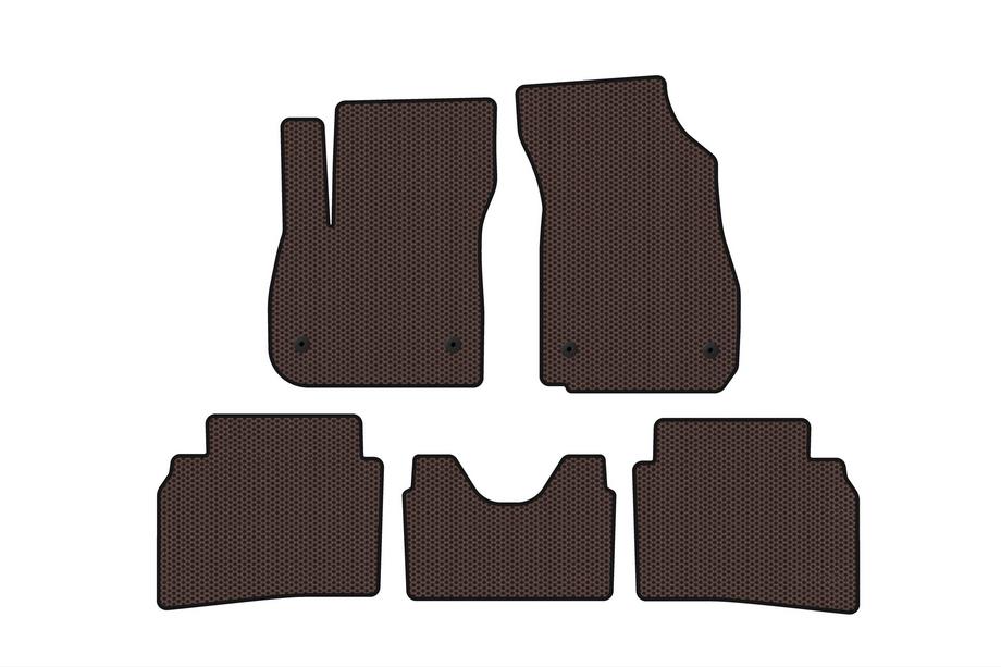 Opel Insignia 2017-2022 Rubber Floor Mats Carsuit (Brown) Image