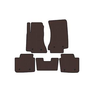 Rubber Floor Mats Carsuit (SD, Brown) Opel Omega B 1994-2003 photo 1