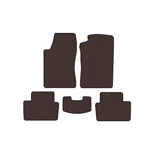 Rubber Floor Mats Carsuit (LB, Brown) Opel Vectra B 1995-2002 photo 1