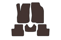 Peugeot 2008 2013-2019 Rubber Floor Mats Carsuit (Brown) photo 1