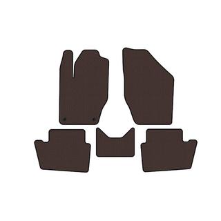 Rubber Floor Mats Carsuit (Brown) photo 1