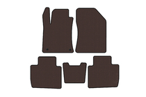 Peugeot 508 2018- Rubber Floor Mats Carsuit (LB, Brown) photo 1