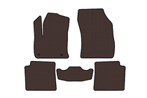 Peugeot 2008 2019- Rubber Floor Mats Carsuit V1 (Electric, Brown) photo 1