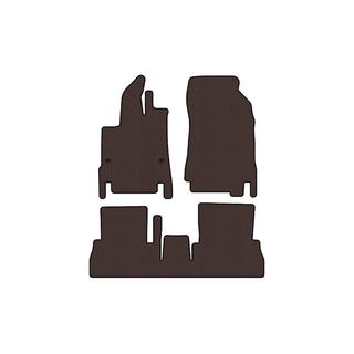 Rubber Floor Mats Carsuit (7-Seater/Long Wheelbase, Brown) photo 1