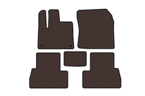 Peugeot Partner/Rifter 2019- Rubber Floor Mats Carsuit (Long Wheelbase, Brown) photo 1