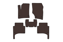 Porsche Cayenne 2003–2010 Rubber Floor Mats Carsuit (Brown) photo 1