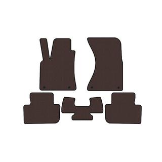 Rubber floor mats Carsuit (2014-2018, brown) Porsche Macan 2014-2024 photo 1