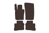 Porsche Panamera 2009-2016 Rubber floor mats Carsuit (2009-2013, Coupe, 4-door, brown) photo 1