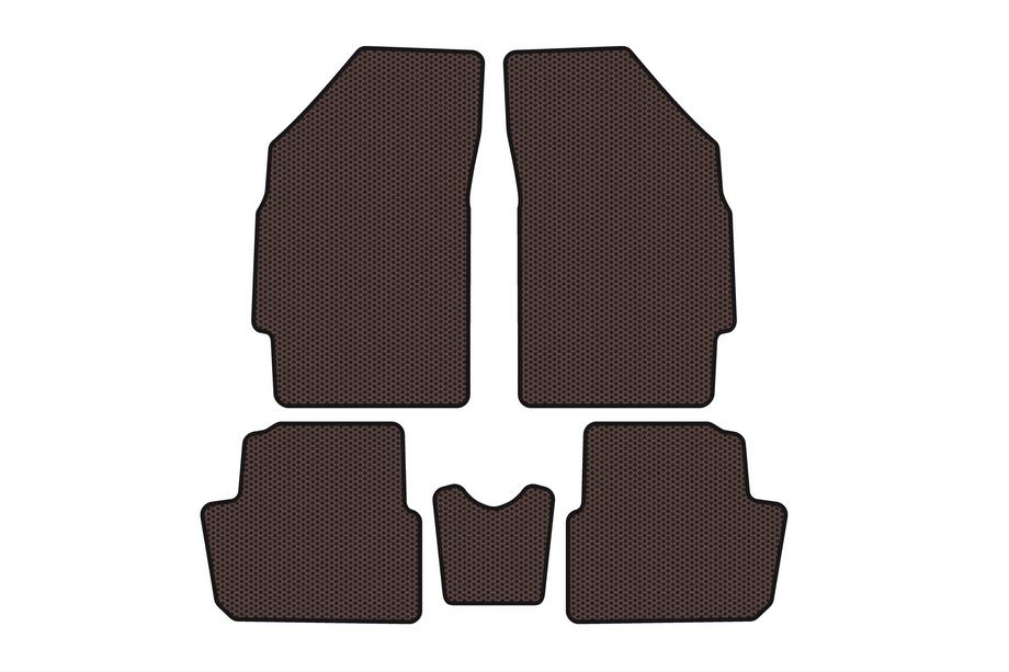 RAVON R2 2016-2020 Rubber floor mats Carsuit (HB, brown) Image