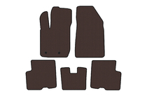 Renault Arkana 2019- Rubber floor mats Carsuit (Front-wheel drive, brown) photo 1
