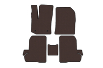 Renault Dokker 2013-2022 Rubber Floor Mats Carsuit (Brown) photo 1