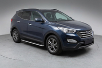 Hyundai Santa Fe 3 2012-2018 Side Steps Maydos V1 (2 pcs, Aluminum & Stainless Steel) photo 1
