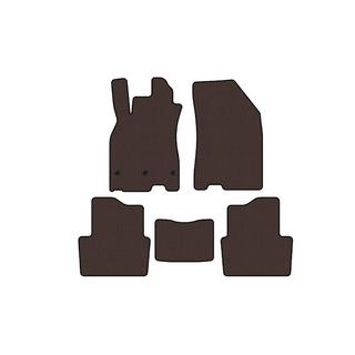 Rubber Floor Mats Carsuit (SD, Brown) Renault Megane III 2009-2016 photo 1