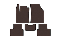 Renault Megane IV 2016-2025 Rubber Floor Mats Carsuit (SD, Brown) photo 1