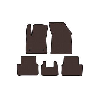 Rubber floor mats Carsuit (2016-2020, SW, brown) Renault Megane IV 2016-2025 photo 1