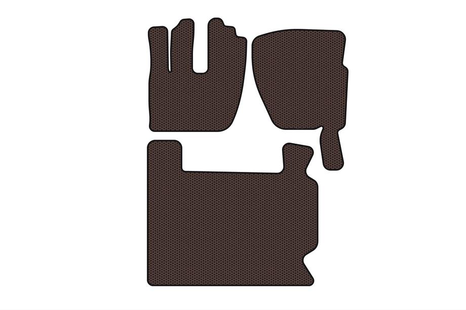 Renault Premium 2006-2013 Rubber Floor Mats Carsuit (Brown) Image