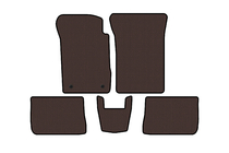 Renault Symbol 2008-2013 Rubber Floor Mats Carsuit (SD, Brown) photo 1