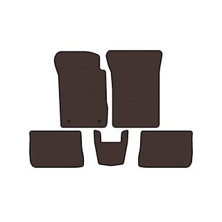 Rubber Floor Mats Carsuit (SD, Brown) Renault Symbol 2008-2013 photo 1