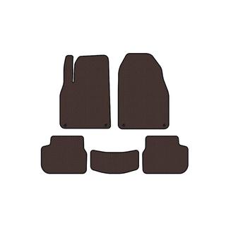 Rubber Floor Mats Carsuit (Brown) Saab 9-3 2002-2014 photo 1