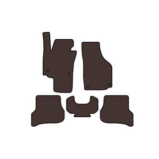 Rubber Floor Mats Carsuit (Brown) Seat Altea 2004-2015 photo 1