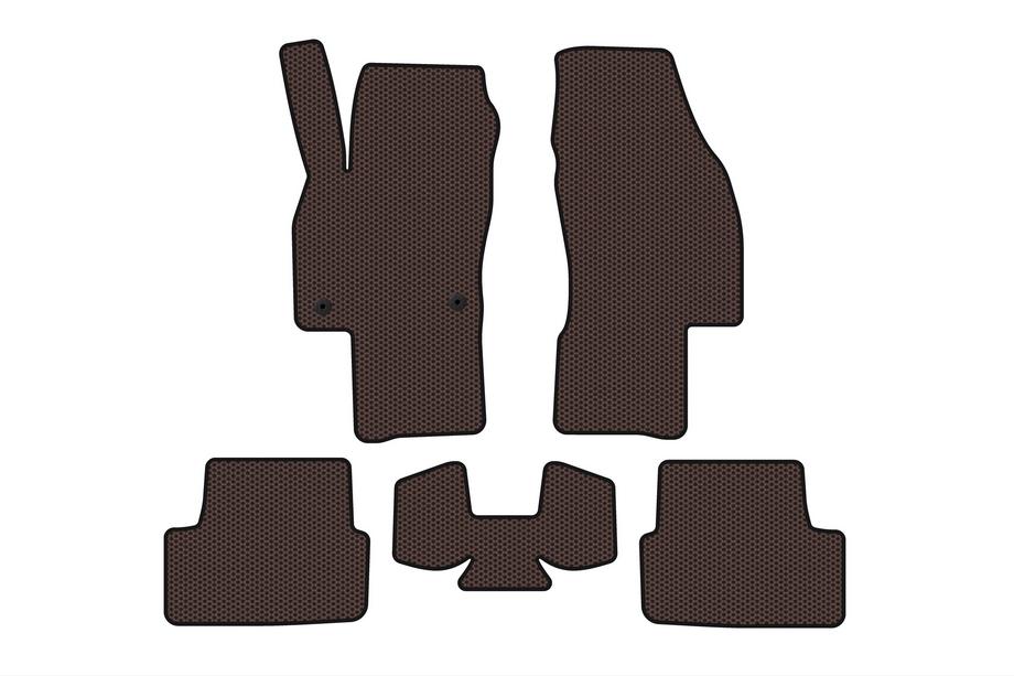 Seat Arona 2017- Rubber Floor Mats Carsuit (Brown) Image