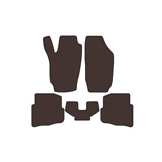 Rubber Floor Mats Carsuit (Brown) Seat Ibiza 2002-2009 photo 1